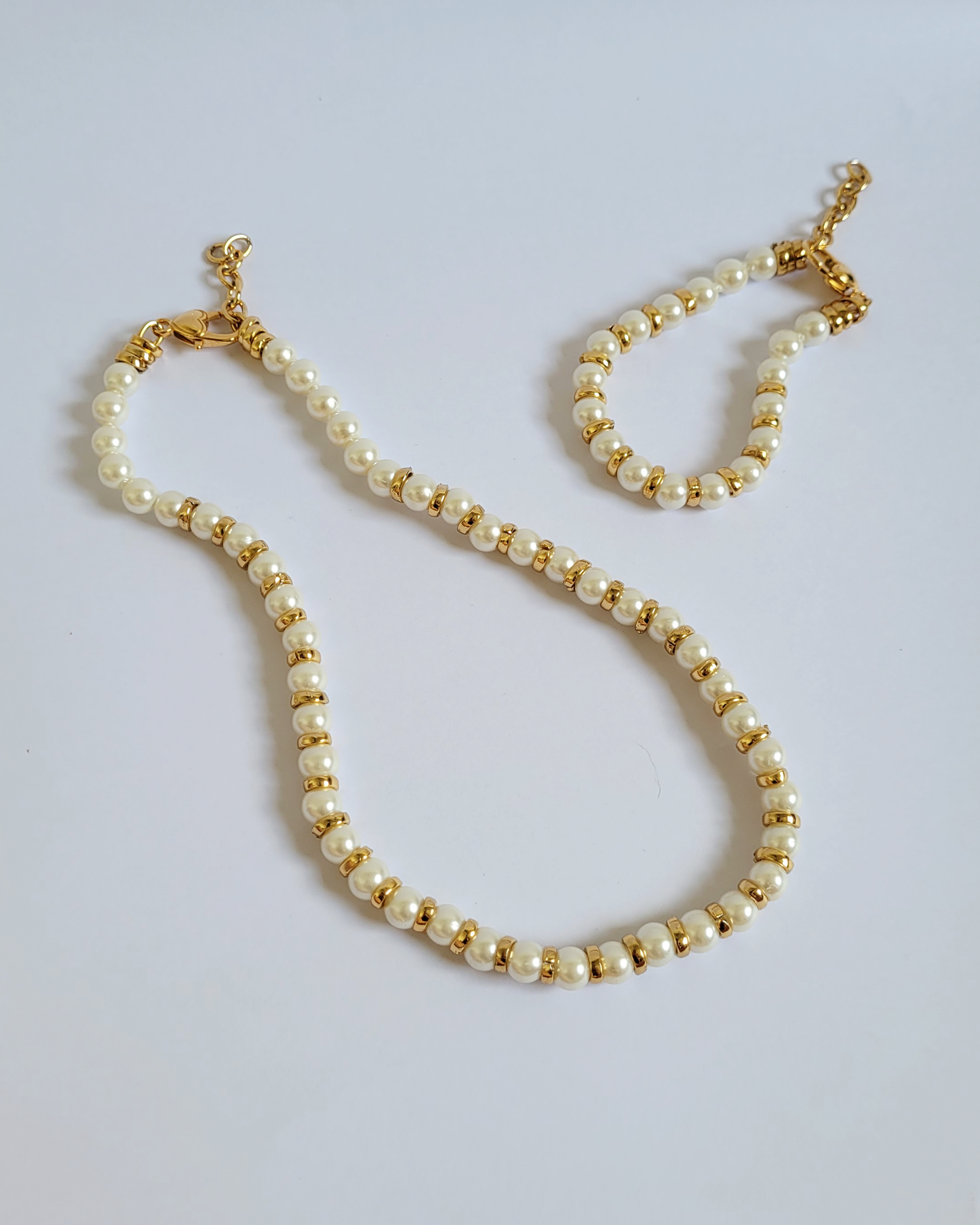 pulseira clássica pérola