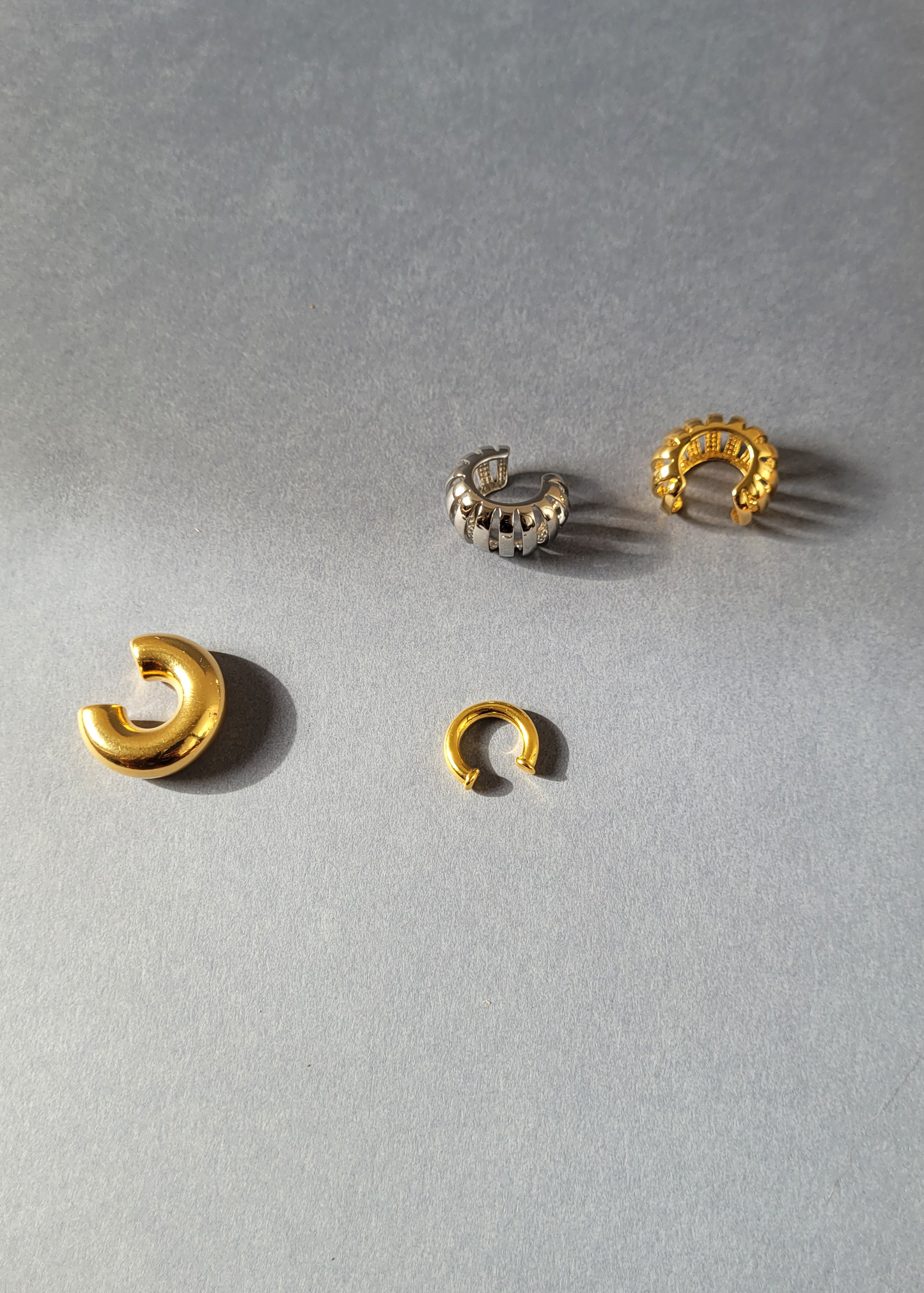 earcuff prata vazada