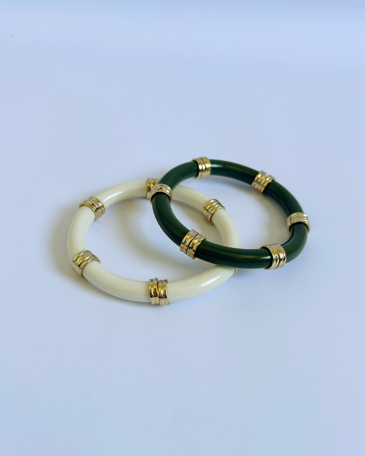 pulseira articulada verde