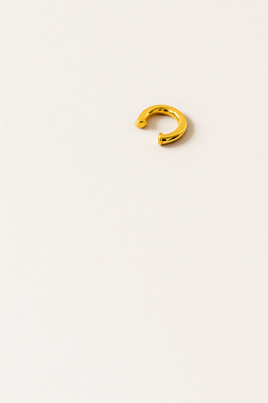 earcuff dourada mini