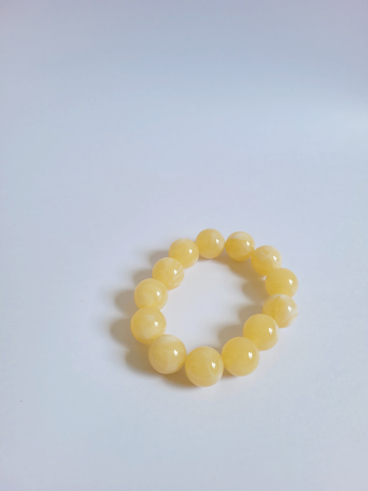 pulseira bolas manteiga