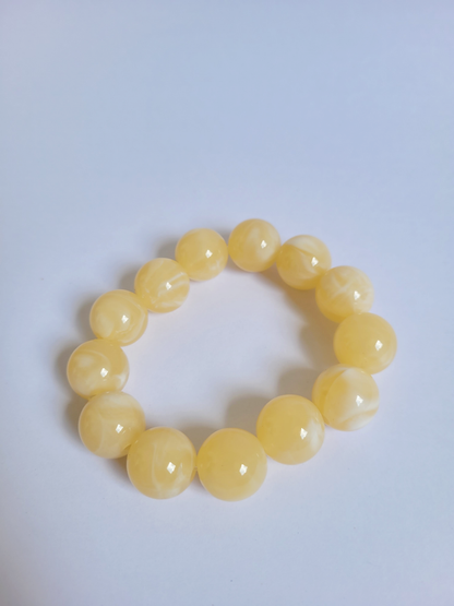 pulseira bolas manteiga