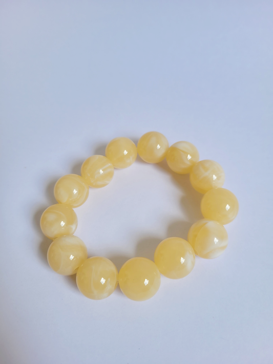 pulseira bolas manteiga