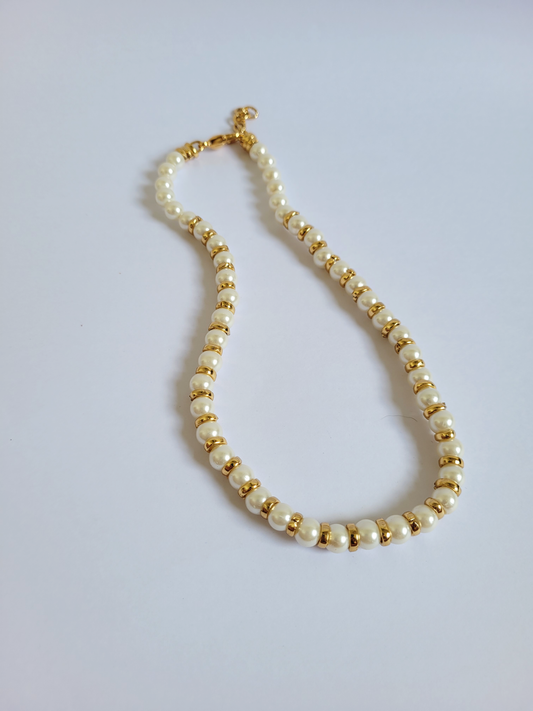 colar clássico pérola