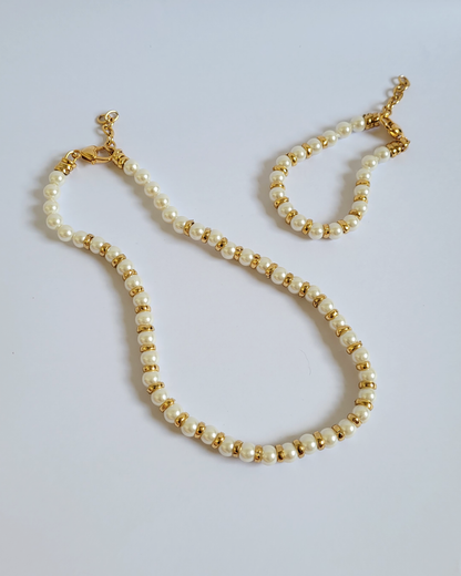 pulseira clássica pérola