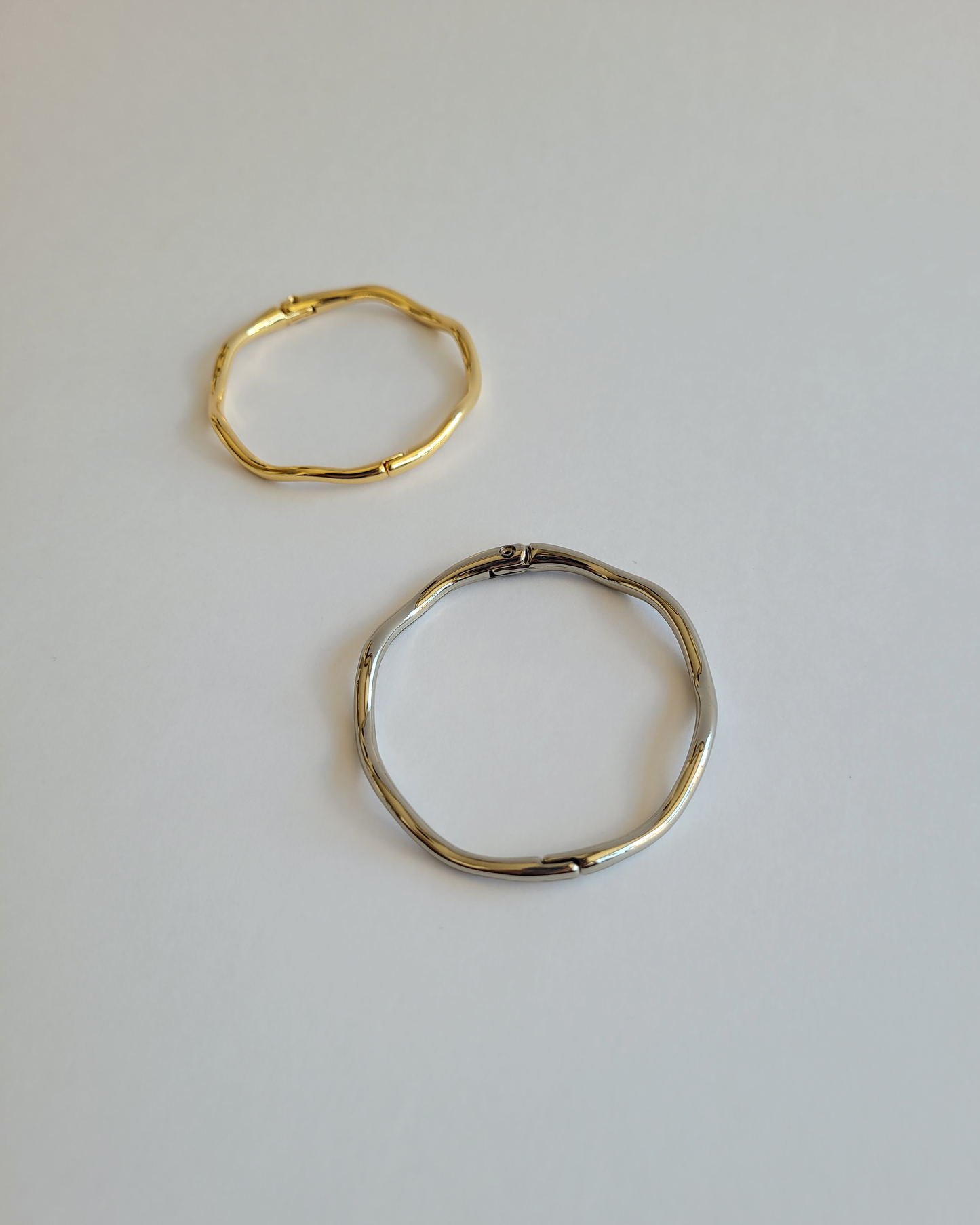pulseira ondas prata