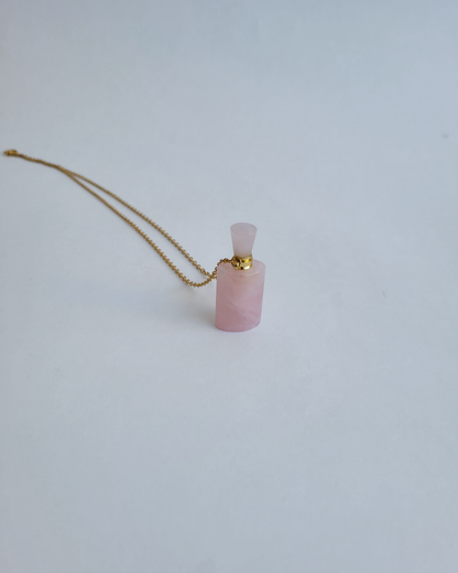 colar porta-cheiro rosé slim