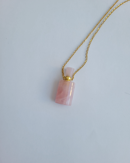 colar porta-cheiro rosé slim