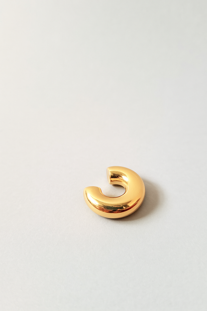 earcuff dourada bold