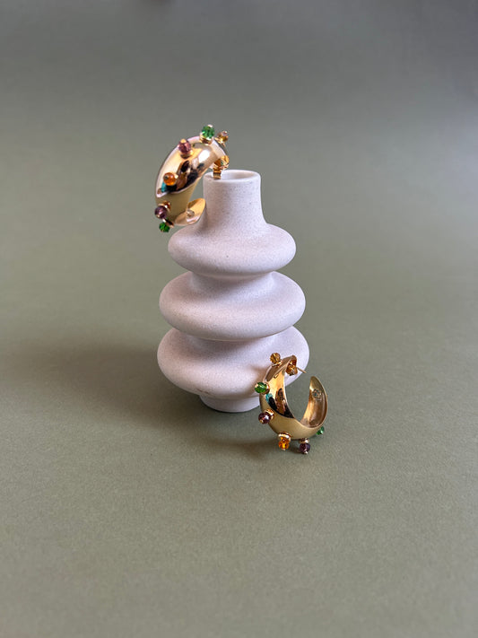 argola bold colorida