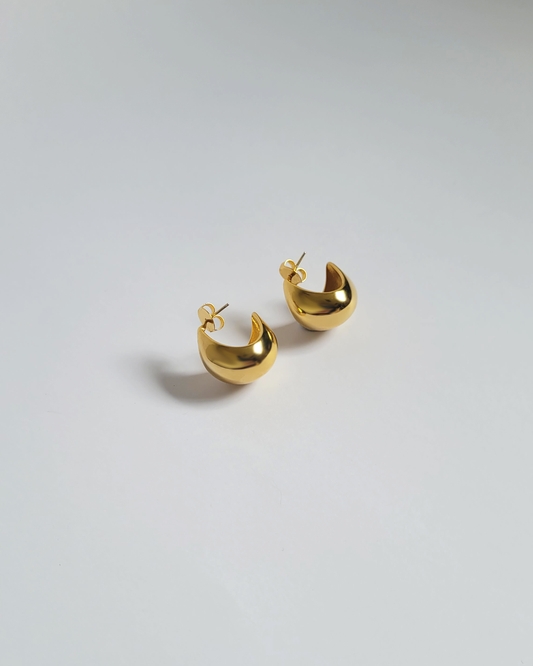 argola gota gordinha