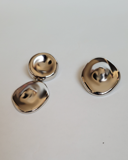 brincão orgânico assimétrico prata