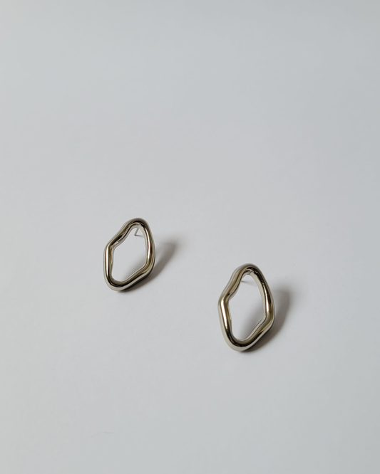 brinco prata orgânico