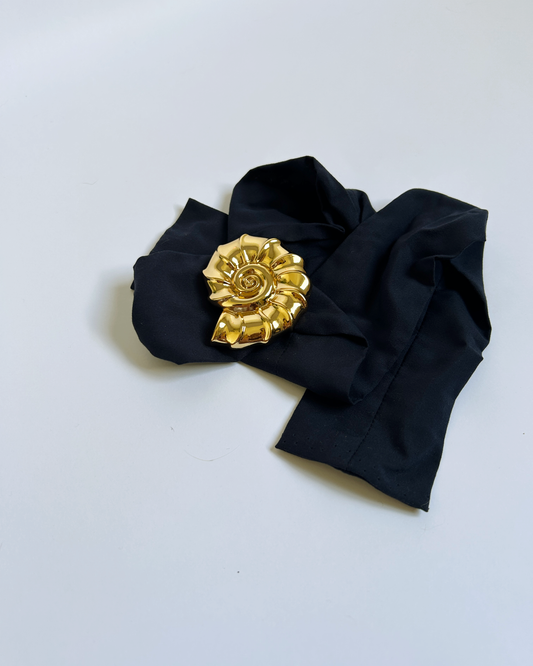 colar lenço caracol