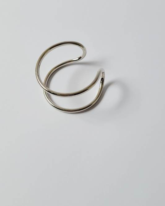 bracelete duplo prata