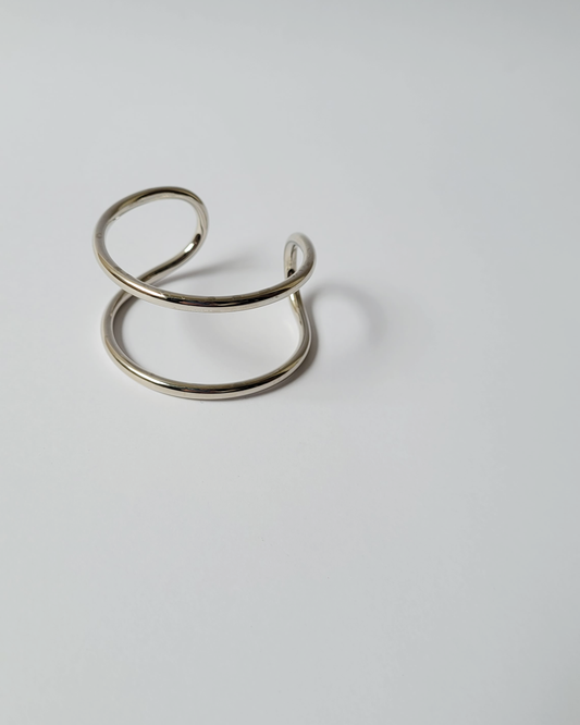 bracelete duplo prata